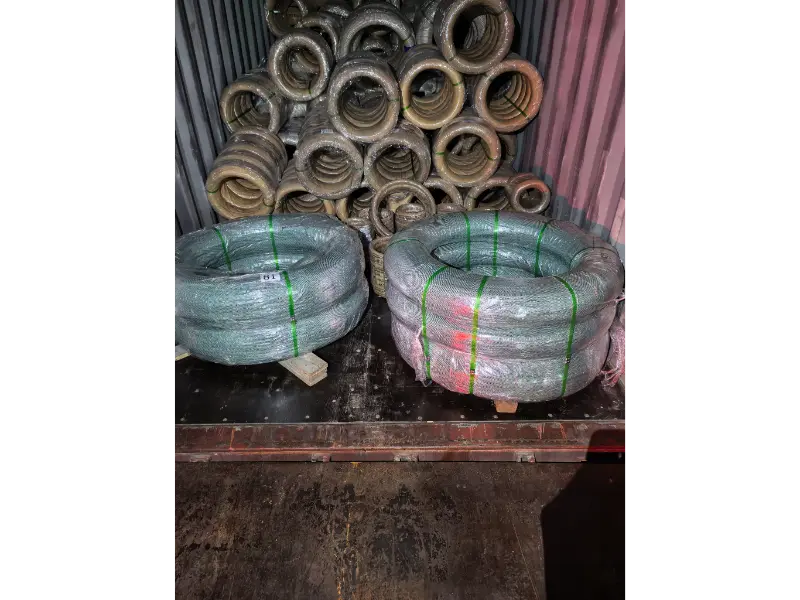 Altzairu herdoilgaitzezko kableen bidalketa berria Dingyan Thailandera azaroan